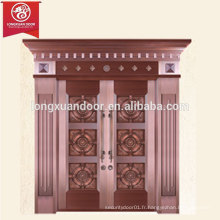 Fabrique Custom Villa Bronze Door, Double Swing Copper Door